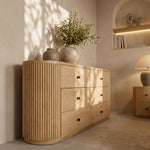 Jacobson - Modern Natural Acacia Dresser by VIG Furniture - View 14