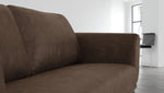 Jada - Modern Brown Fabric Loveseat by VIG Furniture - View 3