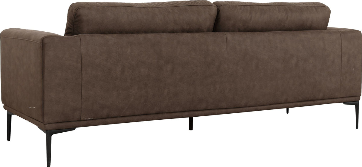 Jada - Modern Brown Fabric Loveseat by VIG Furniture - View 4