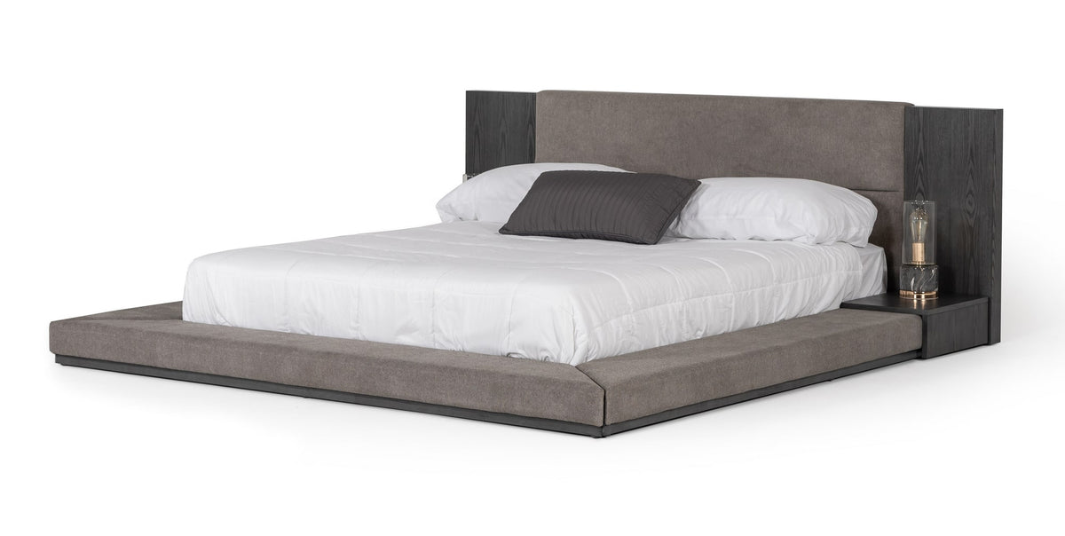 Eastern King Jagger Modern Grey Bed by VIG Furniture - View 3