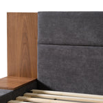 Jagger Modern Dark Grey & Walnut Bed by VIG Furniture - View 6