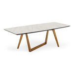 James - Contemporary Walnut & White Dining Table by VIG Furniture - View 10