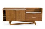 James - Contemporary Walnut & White Buffet by VIG Furniture - View 2