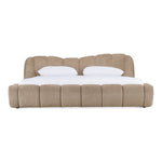 Janine - Modern Tan Fabric Bed by VIG Furniture - View 1