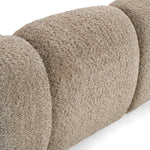 Janine - Modern Tan Fabric Bed by VIG Furniture - View 4