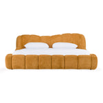 Eastern King Janine - Modern Camel Fabric Bed by VIG Furniture - View 1