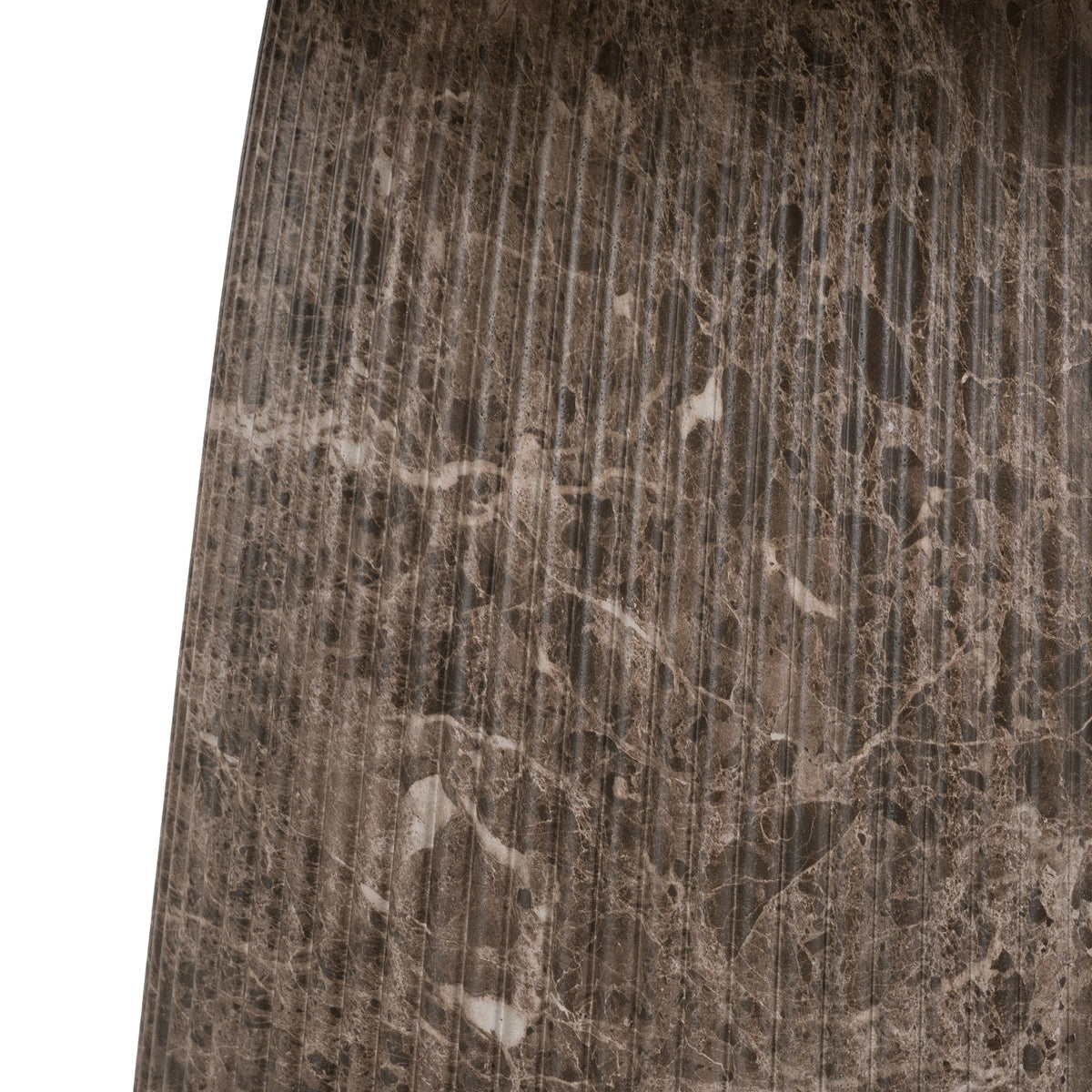 Jaya - Modern Faux Marble Concrete Oval Dining Table by VIG Furniture - View 6