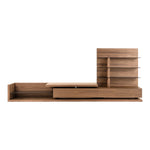 Jefferson - Mid-Century Modern Reversible Walnut Entertainment Center by VIG Furniture - View 1