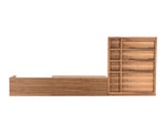 Jefferson - Mid-Century Modern Reversible Walnut Entertainment Center by VIG Furniture - View 10