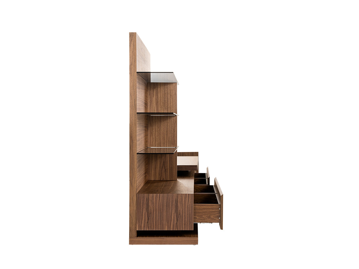 Jefferson - Mid-Century Modern Reversible Walnut Entertainment Center by VIG Furniture - View 12