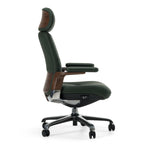 Johnson - Modern Green Leather Executive Office Chair by VIG Furniture - View 2