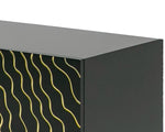 Jonah- Modern Black and Gold Buffet by VIG Furniture - View 7