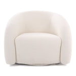Joshua Modern White Fabric Accent Chair by VIG Furniture - View 2