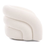 Joshua Modern White Fabric Accent Chair by VIG Furniture - View 3