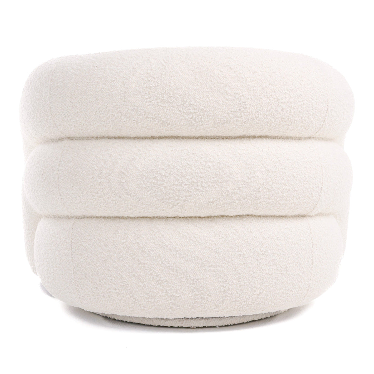 Joshua Modern White Fabric Accent Chair by VIG Furniture - View 4