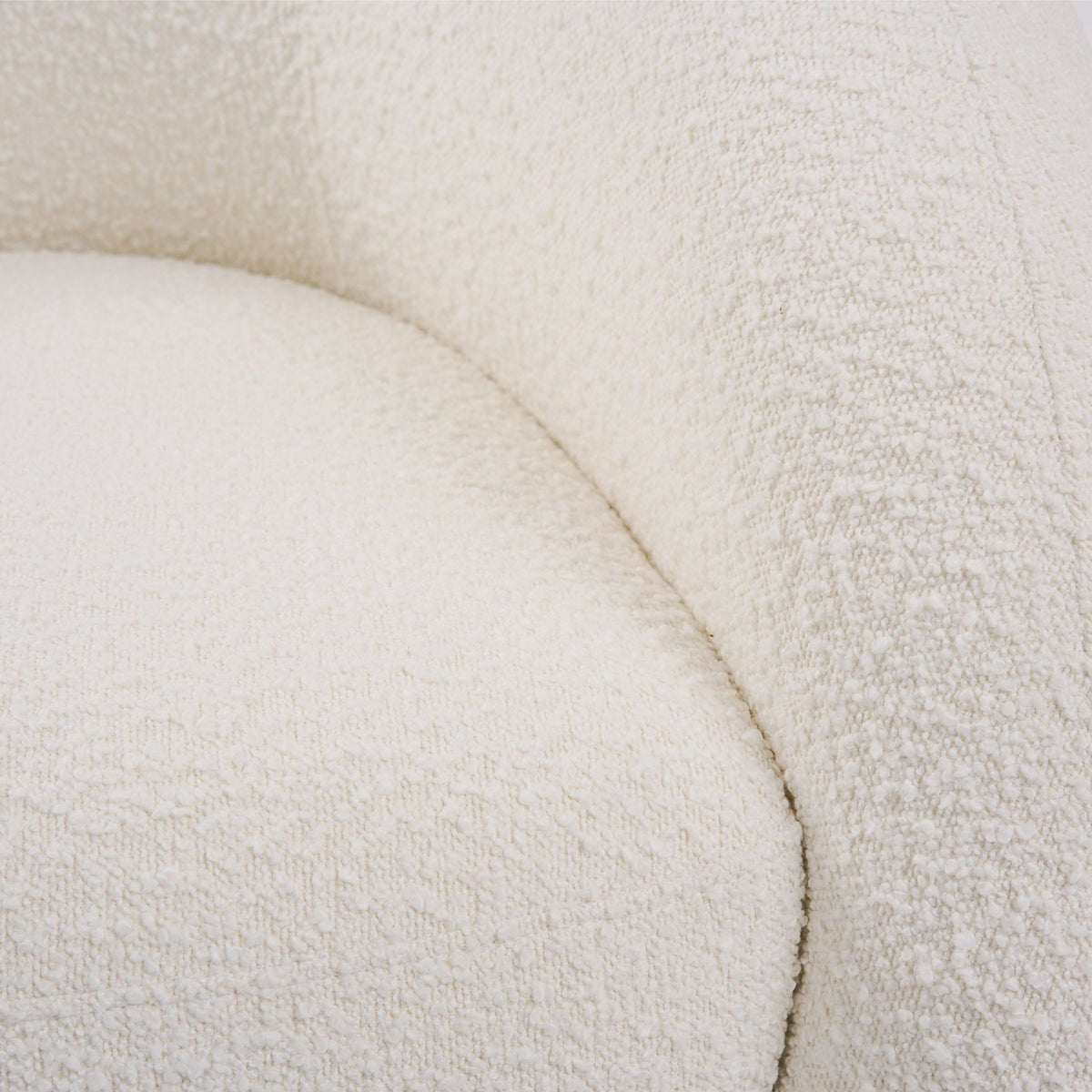 Joshua Modern White Fabric Accent Chair by VIG Furniture - View 5