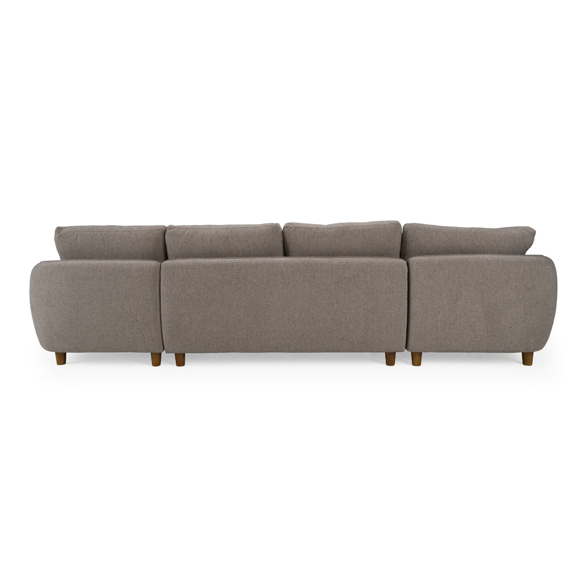 Joslin - Modern Grey Fabric U-Shaped Sectional Sofa by VIG Furniture - View 6