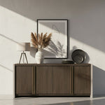 June - Modern Dark Grey & Walnut Buffet by VIG Furniture - View 5