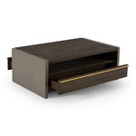 June - Modern Dark Grey Concrete & Walnut Coffee Table by VIG Furniture - View 3