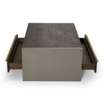 June - Modern Dark Grey Concrete & Walnut Coffee Table by VIG Furniture - View 4