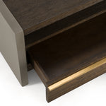 June - Modern Dark Grey Concrete & Walnut Coffee Table by VIG Furniture - View 5
