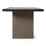 June - Modern Dark Grey & Walnut Dining Table by VIG Furniture - View 5