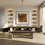 June - Modern Dark Grey & Walnut Dining Table by VIG Furniture - View 9