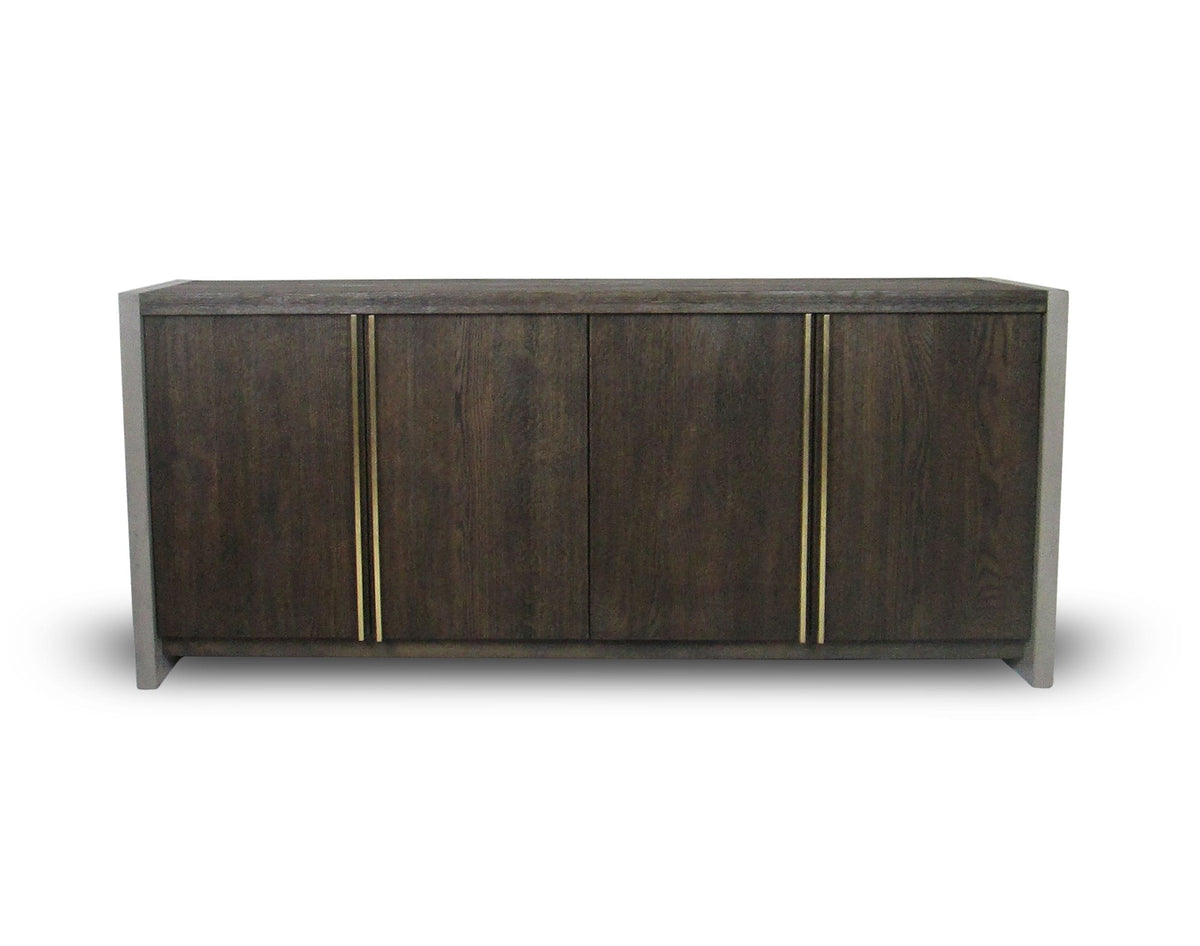 June - Modern Dark Grey & Walnut Buffet by VIG Furniture - View 1