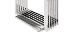 Kingsley Modern Marble & Stainless Steel Console Table by VIG Furniture - View 4