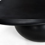Kalvin - Modern Black Concrete Nesting Coffee Table Set by VIG Furniture - View 3