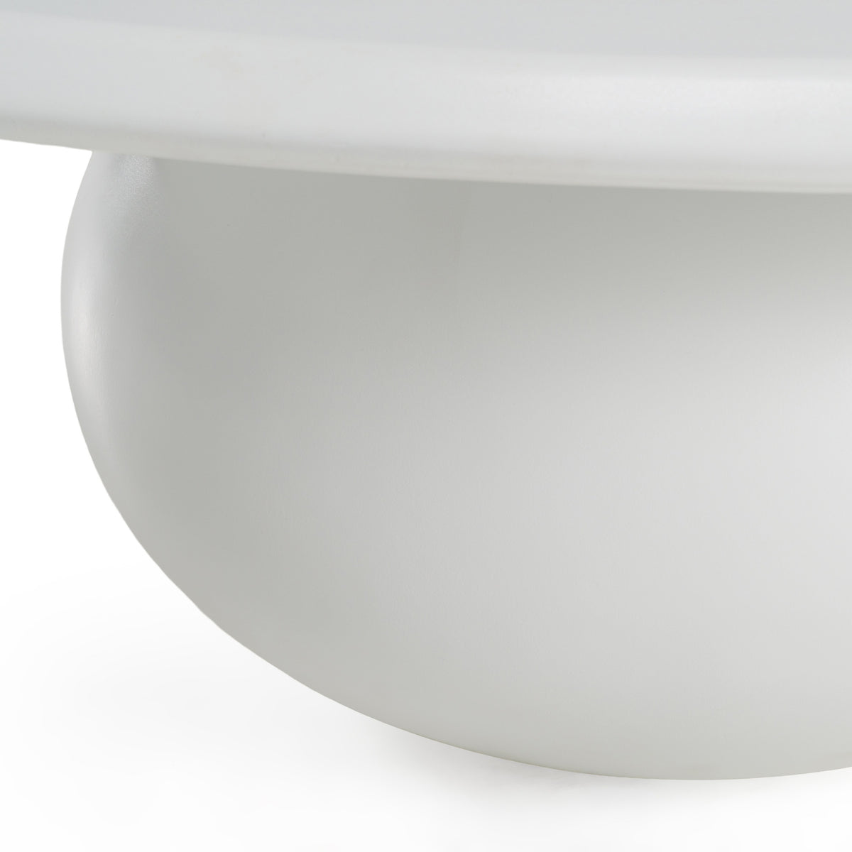 Kalvin - Modern Ivory Concrete Nesting Coffee Table Set by VIG Furniture - View 5