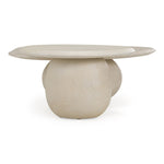Kalvin - Modern Beige Fiberform Nesting Coffee Table Set by VIG Furniture - View 3