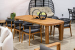 Kamari - Outdoor Natural Teak Dining Table by VIG Furniture - View 7
