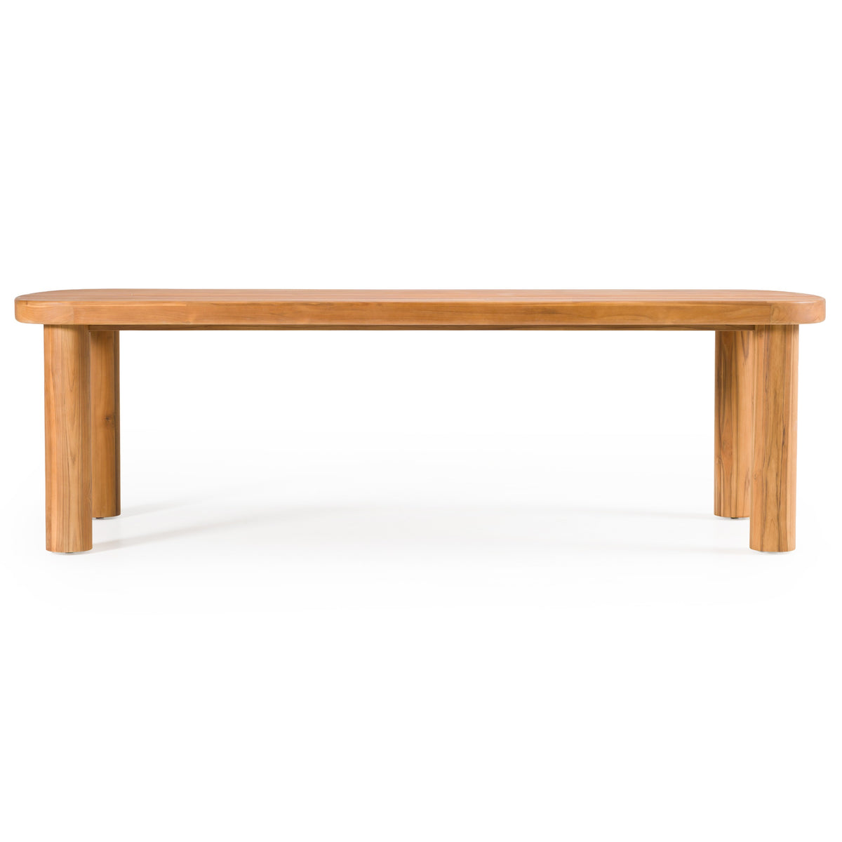 Kamari - Outdoor Natural Teak Dining Table by VIG Furniture - View 2