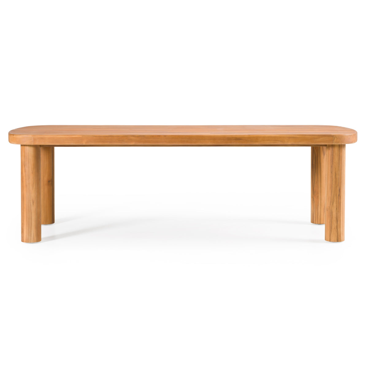 Kamari - Outdoor Natural Teak Dining Table by VIG Furniture - View 1