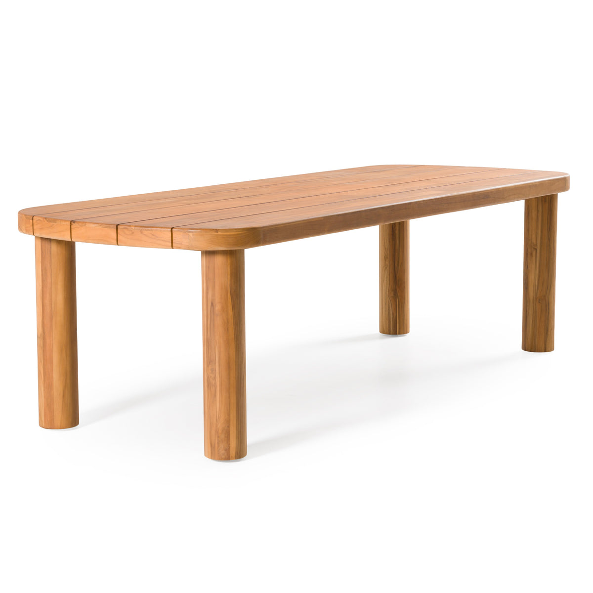 Kamari - Outdoor Natural Teak Dining Table by VIG Furniture - View 3