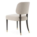 Kathy - Modern Beige Fabric + Oak Dining Chair (Set of 2) by VIG Furniture - View 5