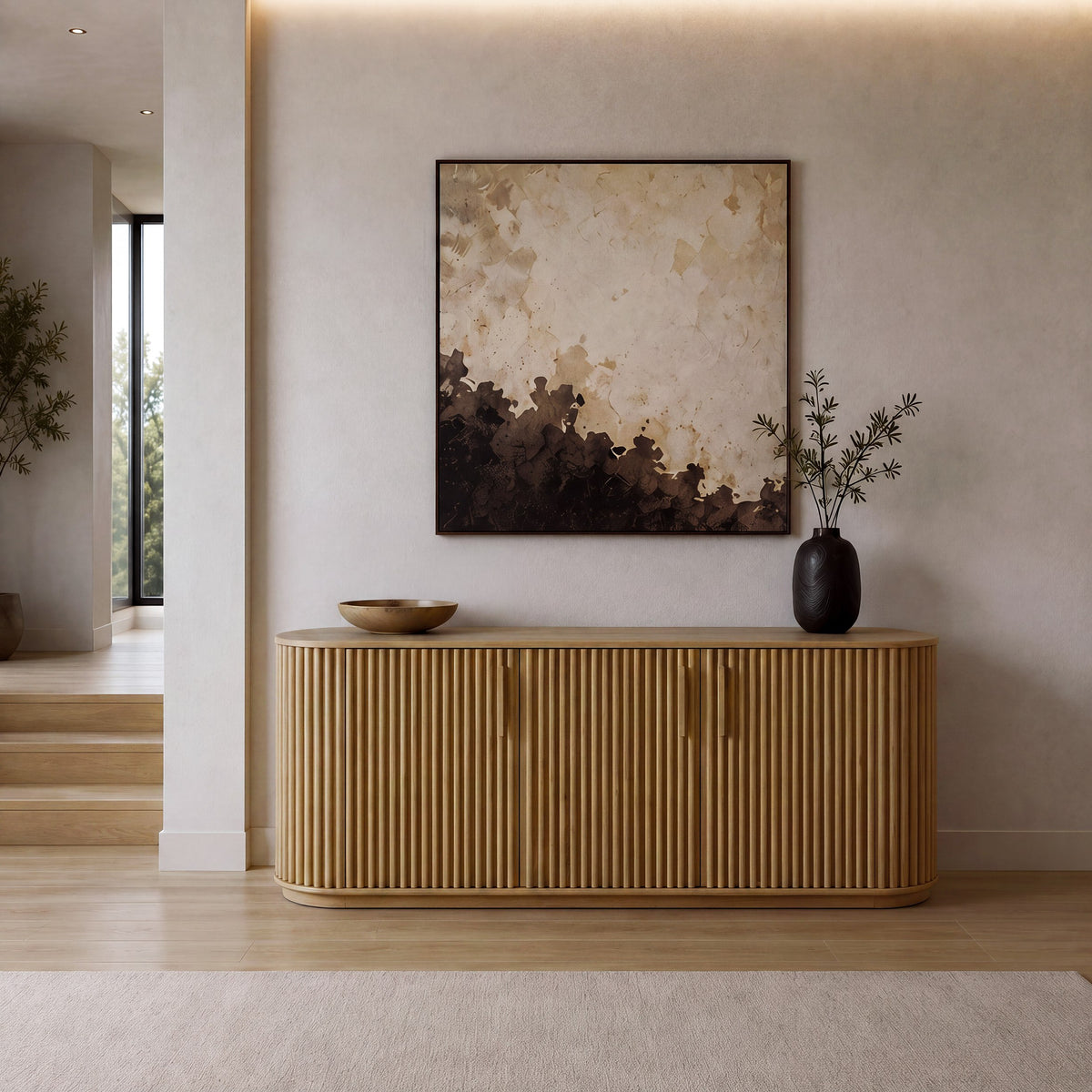 Kayce - Modern Natural Oak Buffet by VIG Furniture - View 6