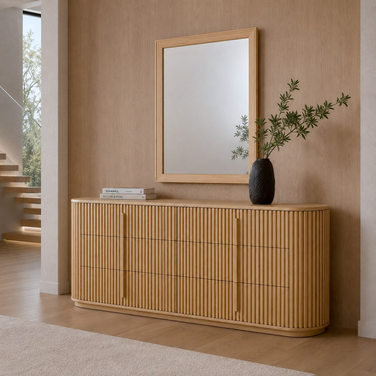 Kayce - Modern Natural Oak Dresser by VIG Furniture - View 9