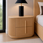 Kayce - Modern Natural Oak Nightstand by VIG Furniture - View 10