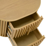 Kayce - Modern Natural Oak Nightstand by VIG Furniture - View 7