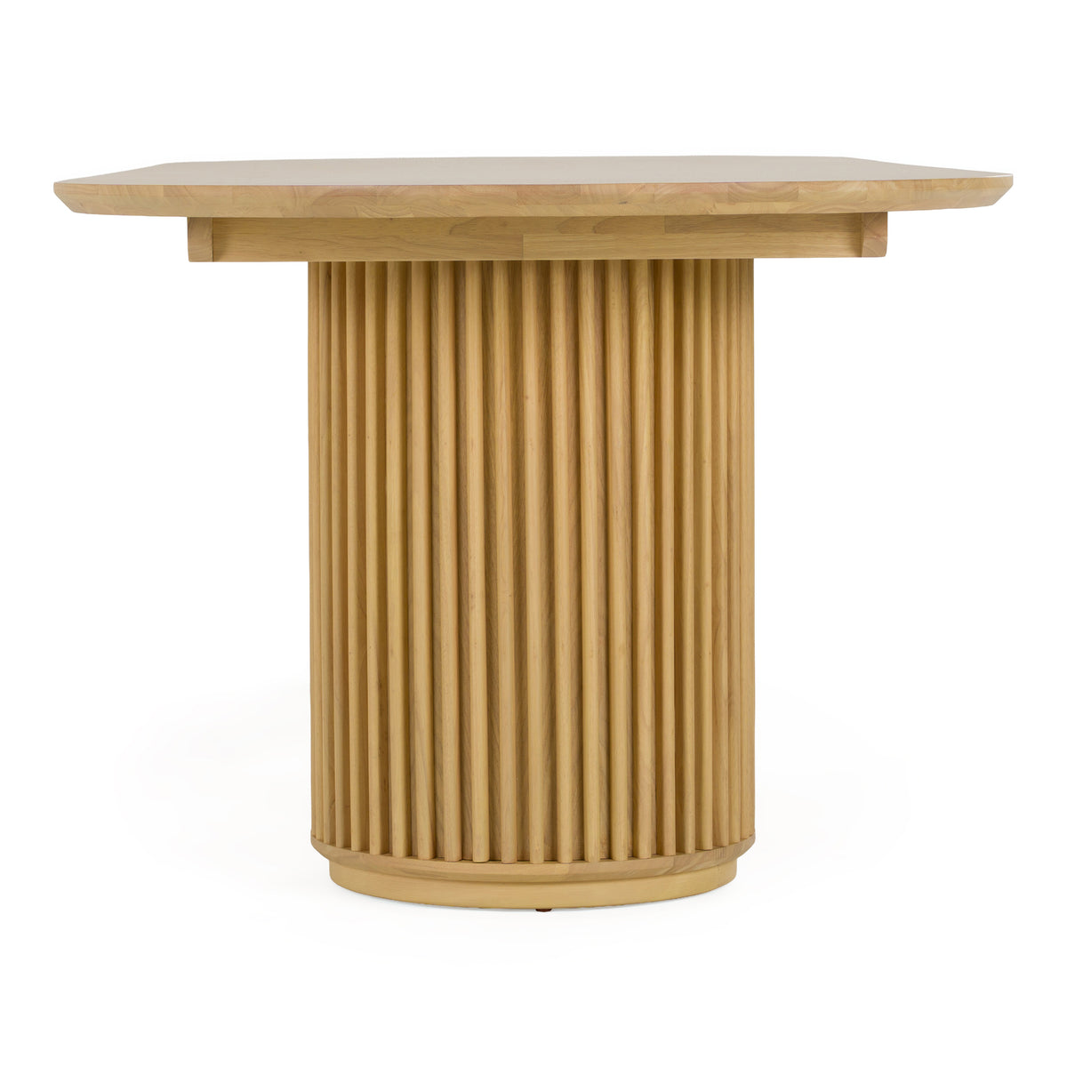 Kayce - Modern Natural Oak Oval Dining Table by VIG Furniture - View 3