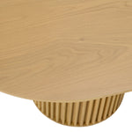 Kayce - Modern Natural Oak Oval Dining Table by VIG Furniture - View 6