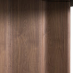 Kaye - Modern Walnut + Glass 71" Round Dining Table by VIG Furniture - View 10