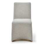 Kenda Contemporary Grey and Brushed Gold Dining Chair (Set of 2) by VIG Furniture - View 4