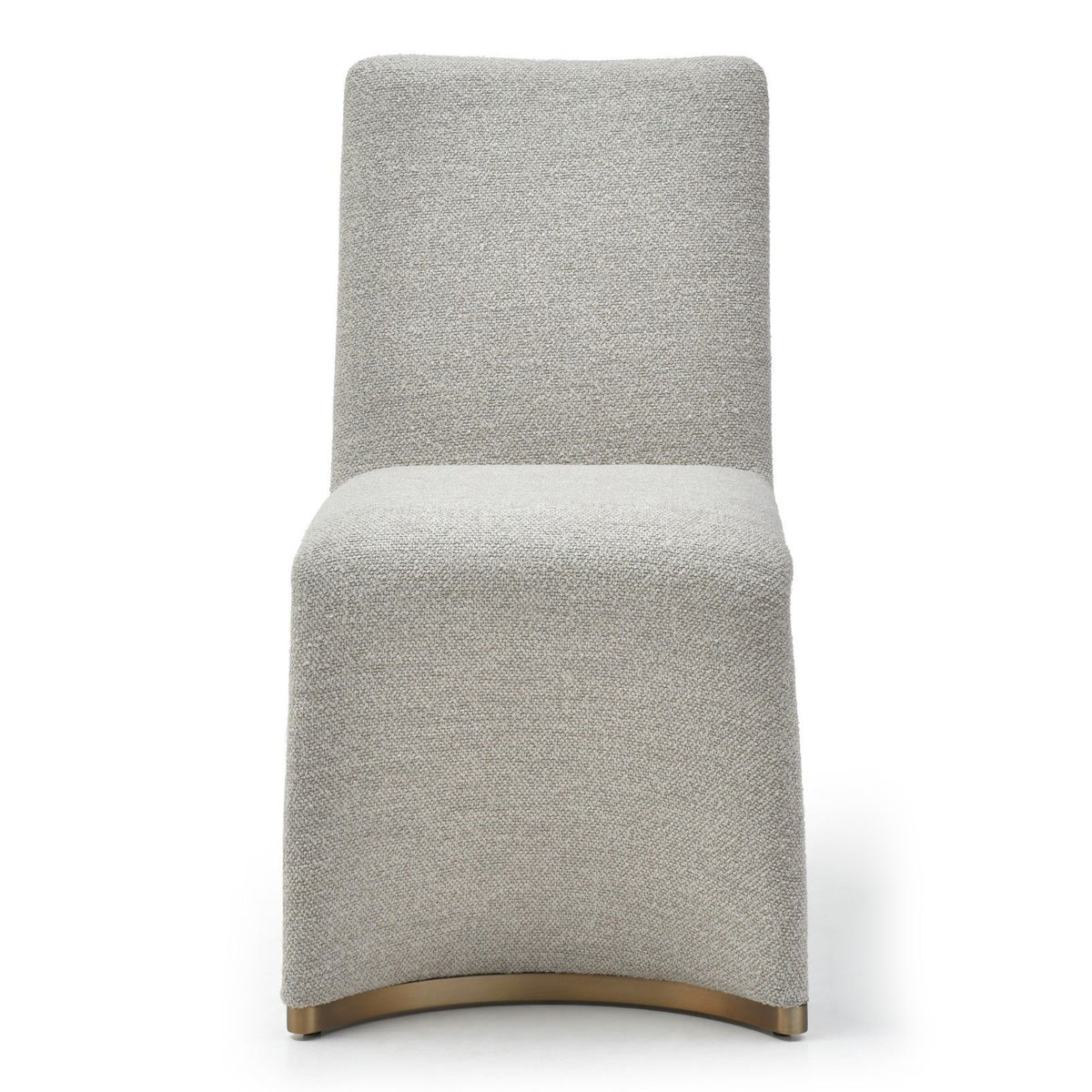 Kenda Contemporary Grey and Brushed Gold Dining Chair (Set of 2) by VIG Furniture - View 4