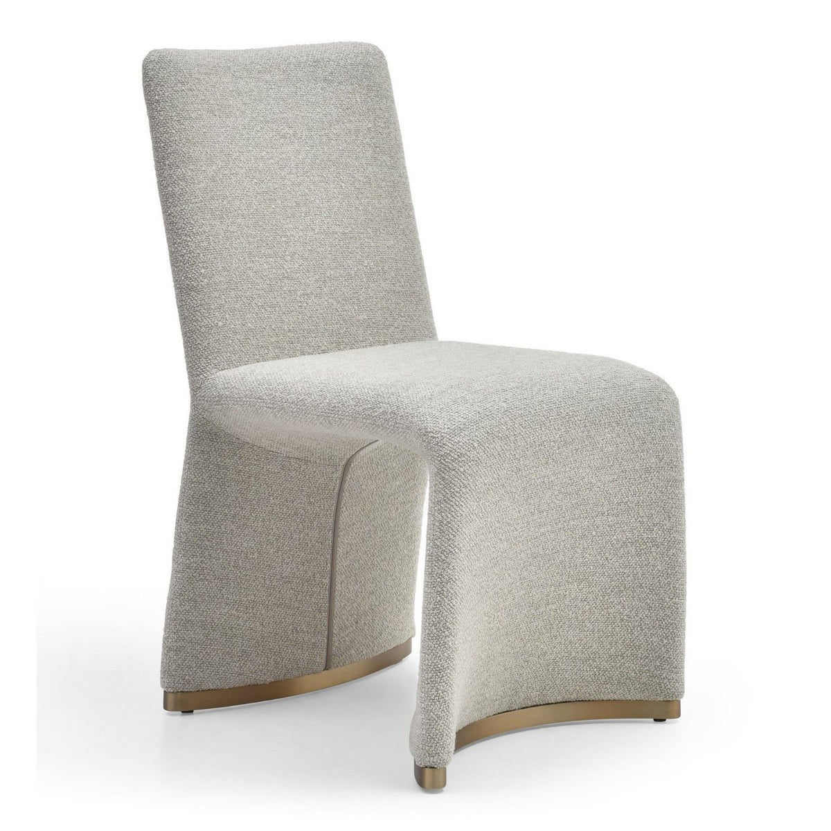 Kenda Contemporary Grey and Brushed Gold Dining Chair (Set of 2) by VIG Furniture - View 1