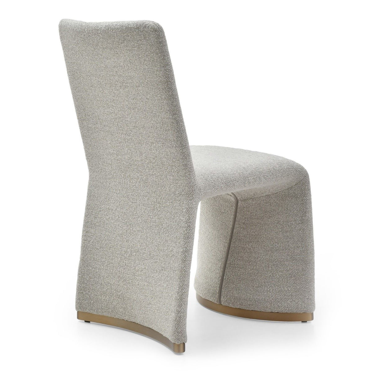 Kenda Contemporary Grey and Brushed Gold Dining Chair (Set of 2) by VIG Furniture - View 6