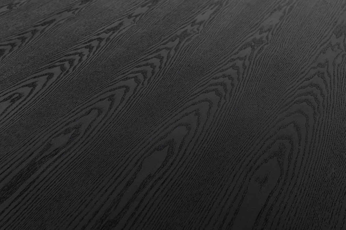 Kenda - Modern Black Ash + Stainless Steel Dining Table by VIG Furniture - View 5