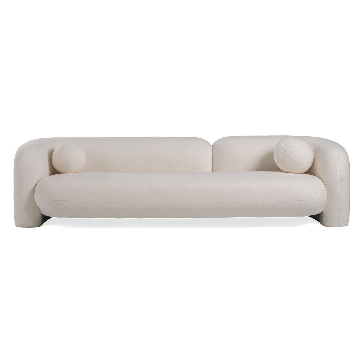 Khan Modern 4-Seater Off White Fabric Sofa by VIG Furniture - View 1